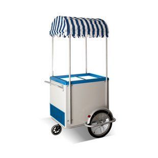 Візок для морозива CRYSTAL ICE CREAM CART 9111-29 фото