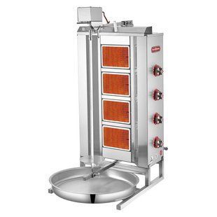 Апарат для шаурми 2166 LPG - SILVER 10077-05 фото